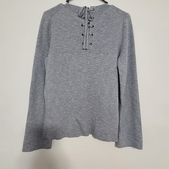 Madewell lace back pull over sweater - Picture 9 of 12